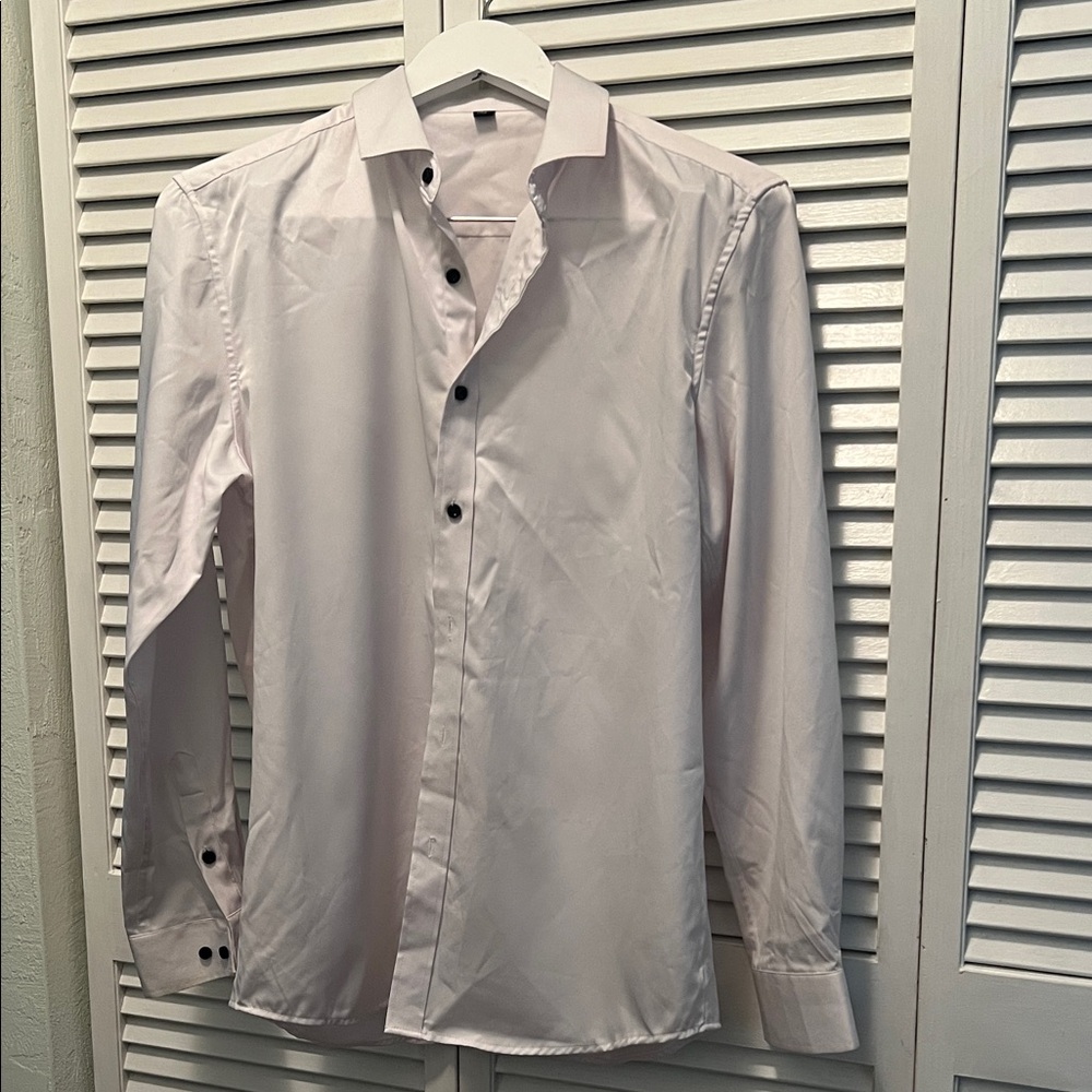 #0943+ Women’s Classic White Dress Shirt